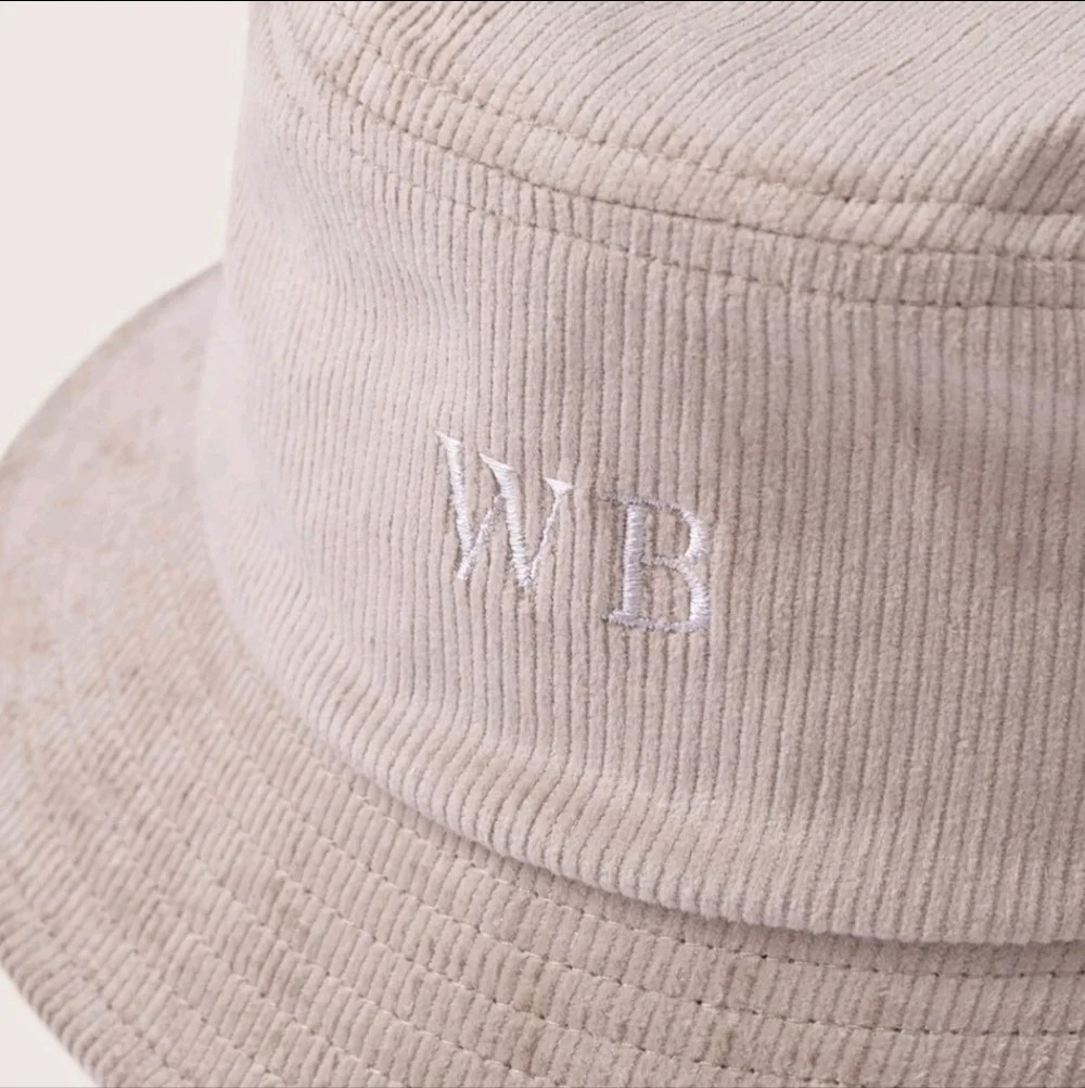 NWT Will & Bear Perry Bone Beige Cordury Bucket Hat Unisex New With Tags S